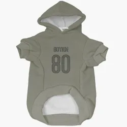 Chicago Bears Miles Boykin Olive Pet Hoodie for Dog & Cat
