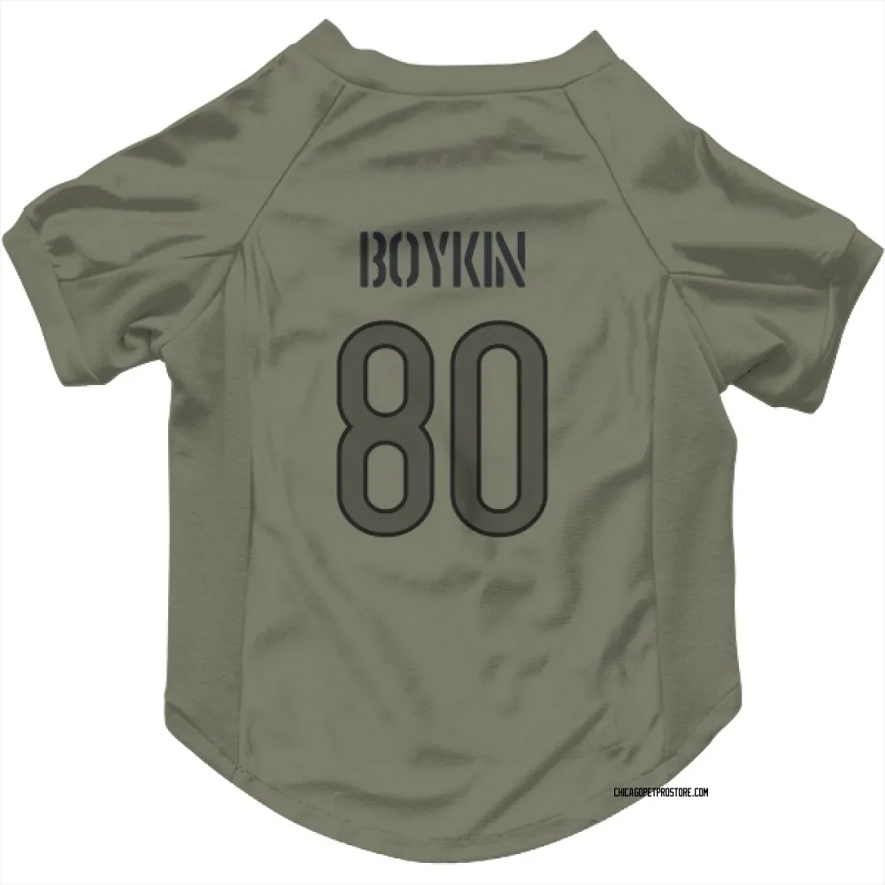 Chicago Bears Miles Boykin Olive Pet Jersey for Dog & Cat