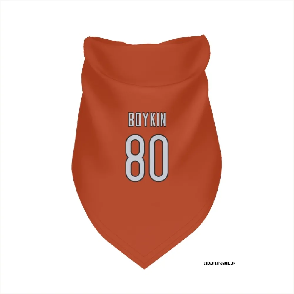 Chicago Bears Miles Boykin Orange Pet Bandana for Dog & Cat