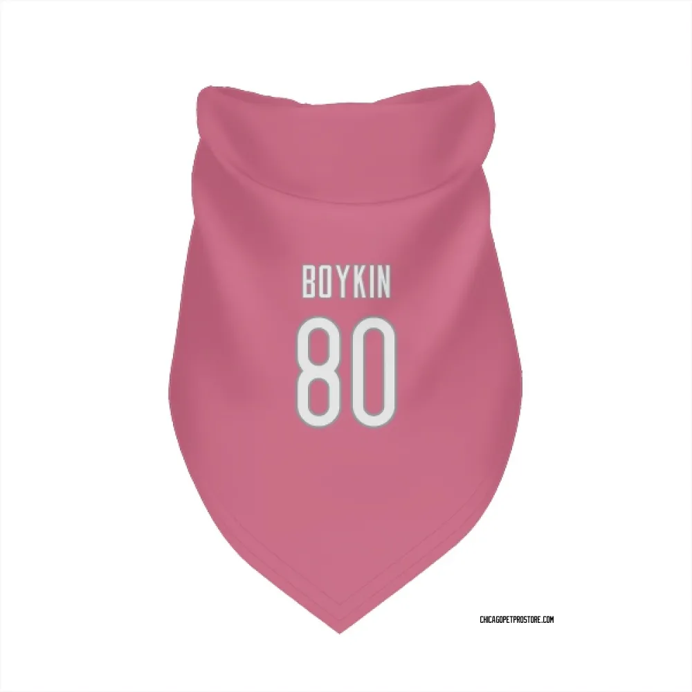 Chicago Bears Miles Boykin Pink Pet Bandana for Dog & Cat
