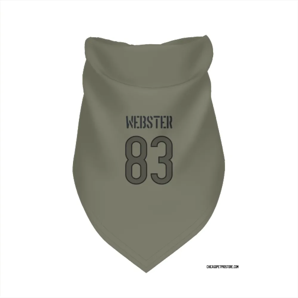 Chicago Bears Nsimba Webster Olive Pet Bandana for Dog & Cat