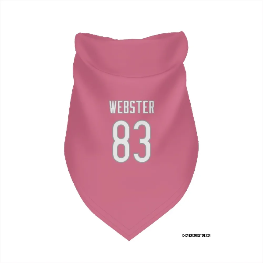 Chicago Bears Nsimba Webster Pink Pet Bandana for Dog & Cat