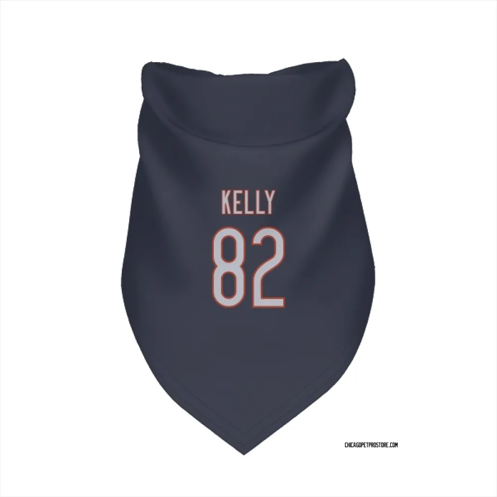 Chicago Bears Omari Kelly Navy Pet Bandana for Dog & Cat