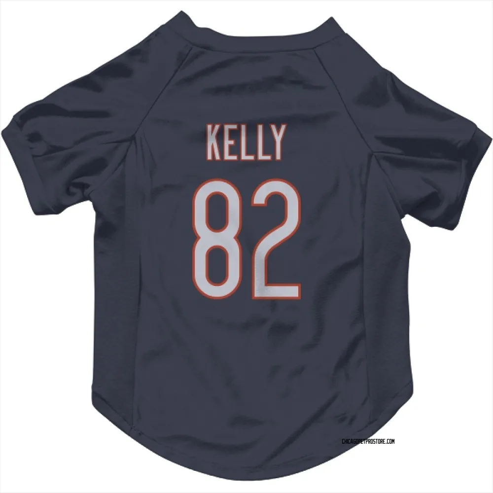 Chicago Bears Omari Kelly Navy Pet Jersey for Dog & Cat