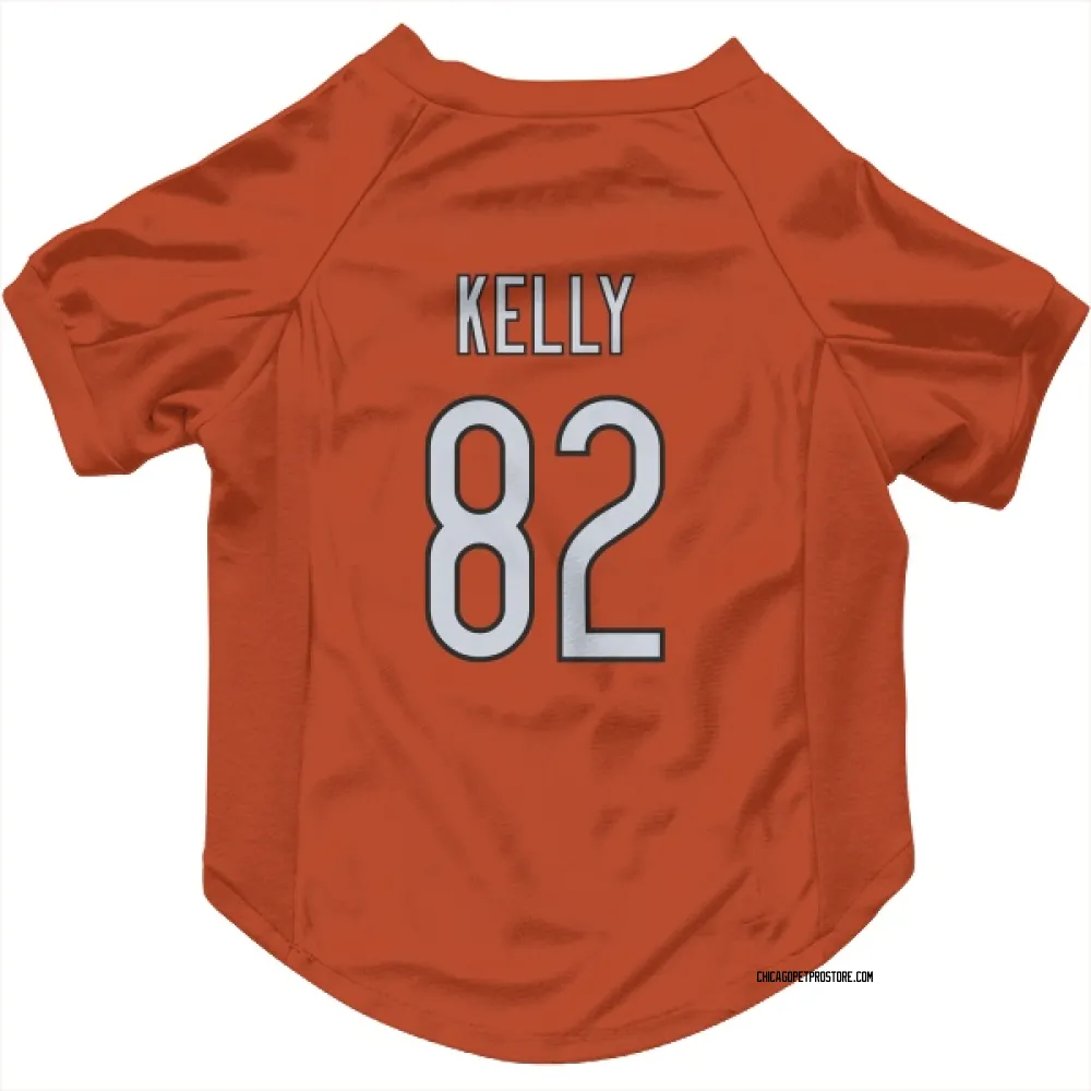 Chicago Bears Omari Kelly Orange Pet Jersey for Dog & Cat