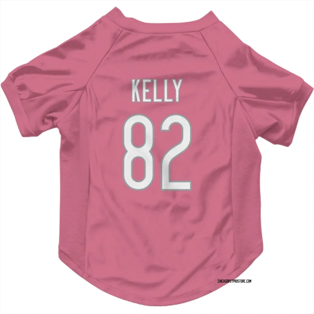 Chicago Bears Omari Kelly Pink Pet Jersey for Dog & Cat