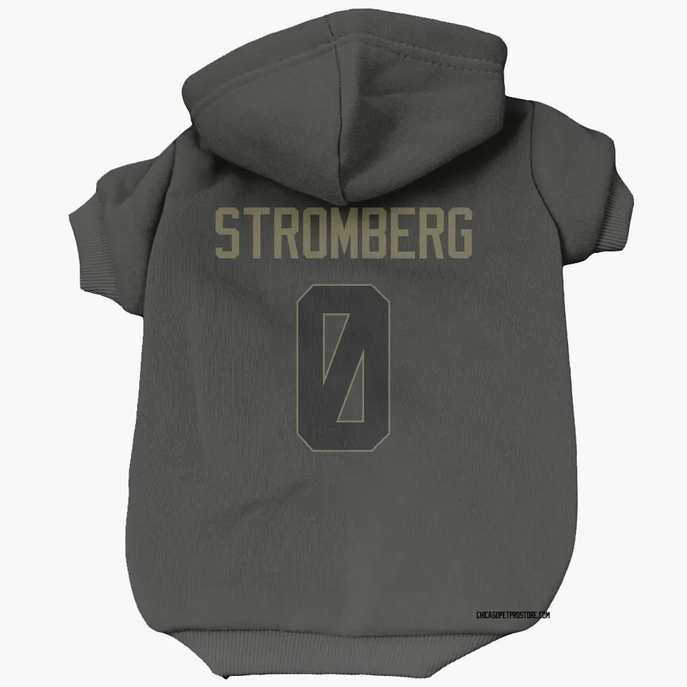 Chicago Bears Ricky Stromberg Black Service Pet Hoodie for Dog & Cat