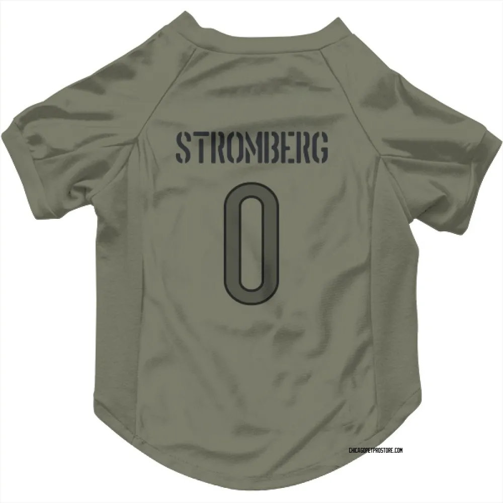 Chicago Bears Ricky Stromberg Olive Pet Jersey for Dog & Cat