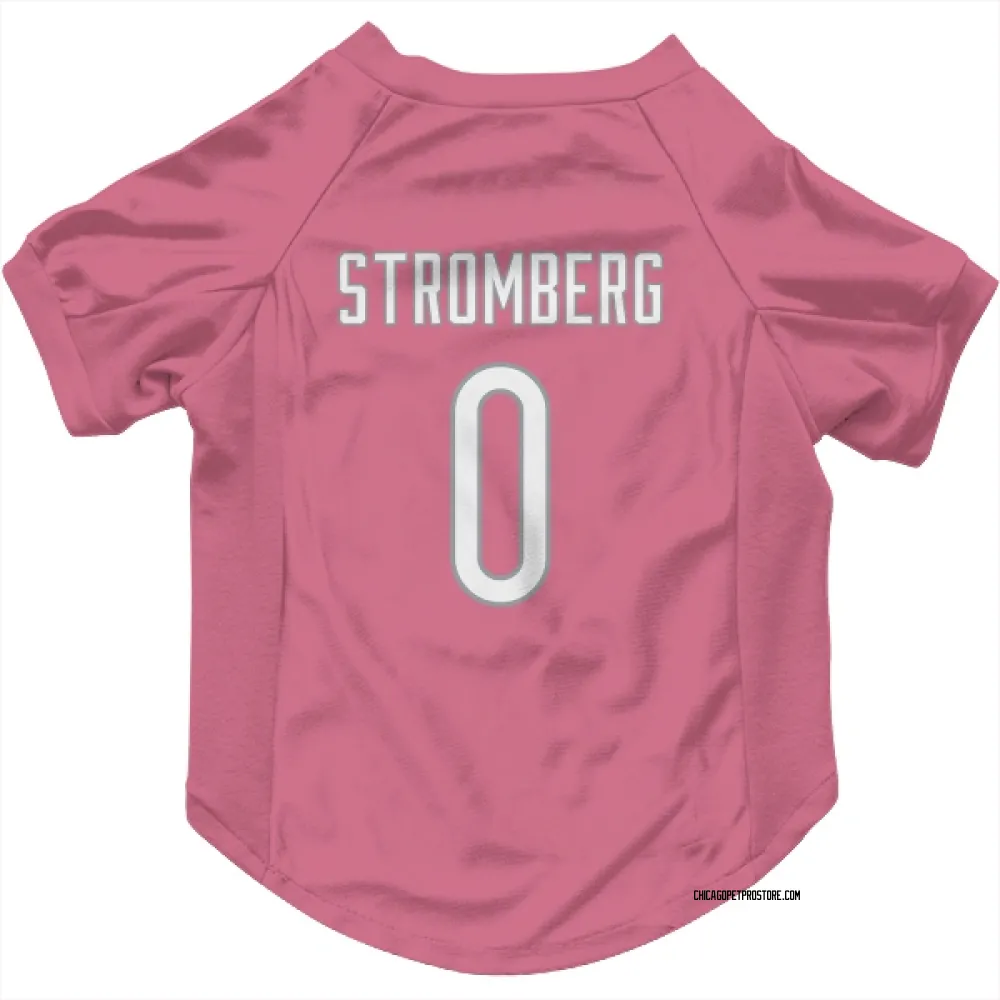 Chicago Bears Ricky Stromberg Pink Pet Jersey for Dog & Cat