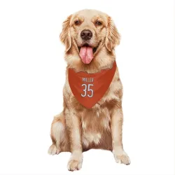 Chicago Bears Scotty Miller Orange Pet Bandana for Dog & Cat