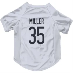 Chicago Bears Scotty Miller White Pet Jersey for Dog & Cat