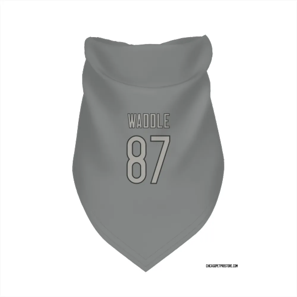 Chicago Bears Tom Waddle Charcoal Pet Bandana for Dog & Cat