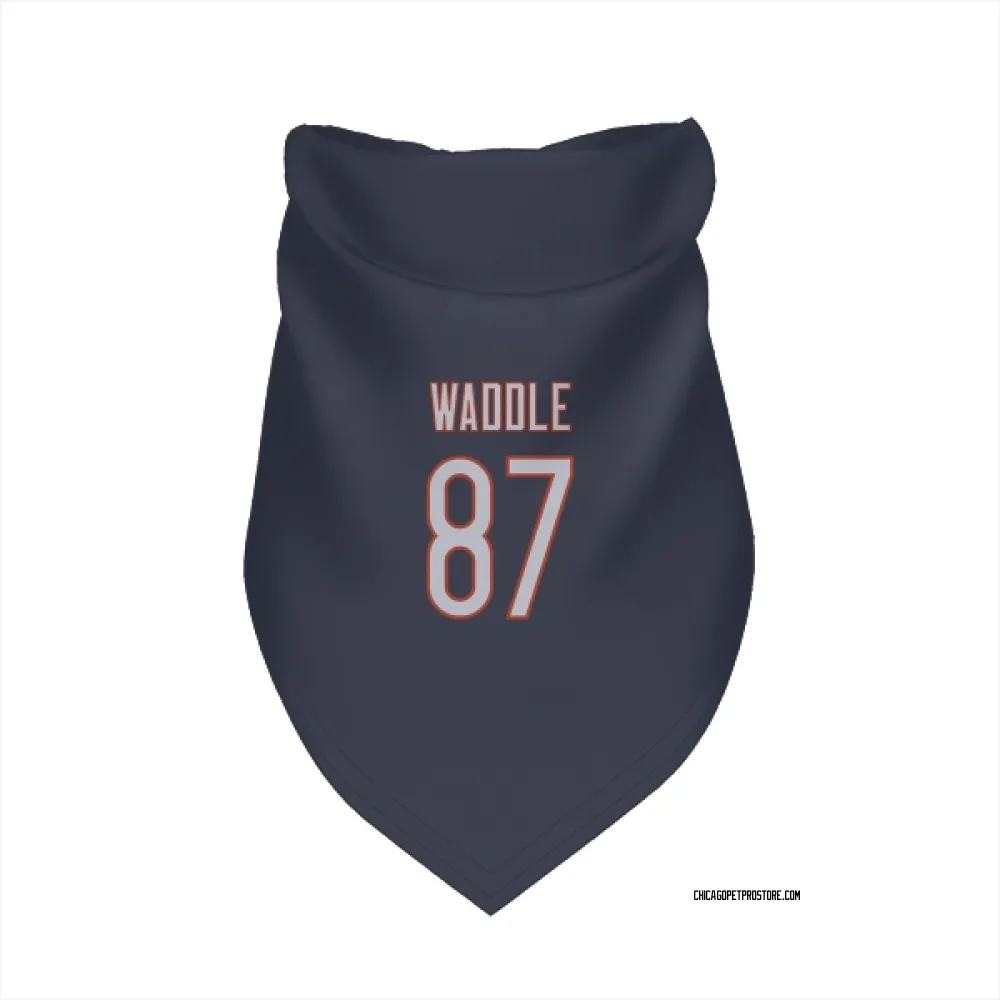 Chicago Bears Tom Waddle Navy Pet Bandana for Dog & Cat