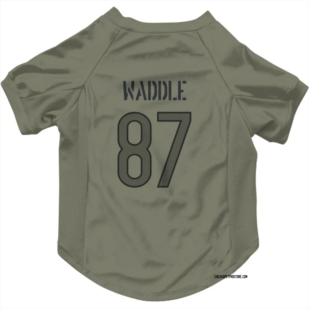 Chicago Bears Tom Waddle Olive Pet Jersey for Dog & Cat