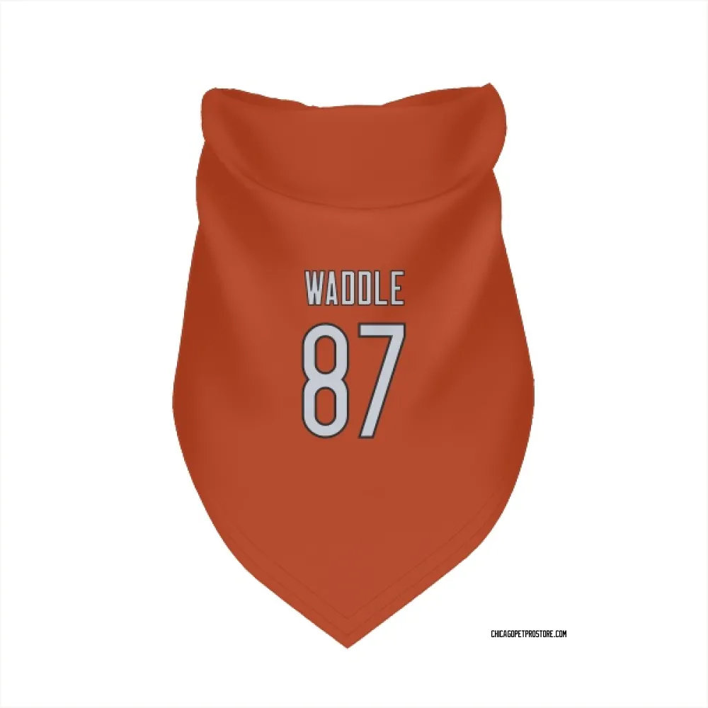 Chicago Bears Tom Waddle Orange Pet Bandana for Dog & Cat
