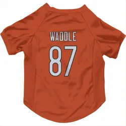 Chicago Bears Tom Waddle Orange Pet Jersey for Dog & Cat
