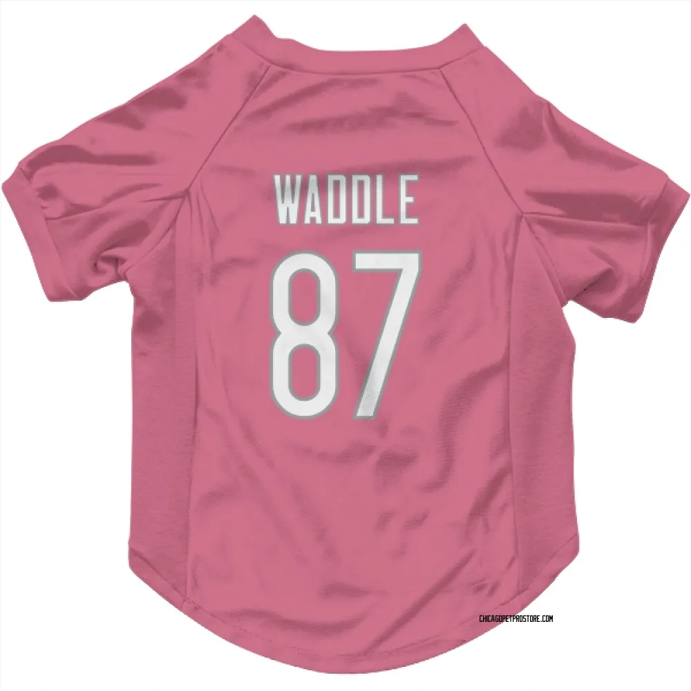 Chicago Bears Tom Waddle Pink Pet Jersey for Dog & Cat