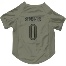 Chicago Bears Ty Summers Olive Pet Jersey for Dog & Cat
