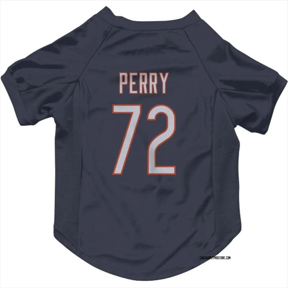 Chicago Bears William Perry Navy Pet Jersey for Dog & Cat
