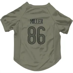 Chicago Bears Zach Miller Olive Pet Jersey for Dog & Cat